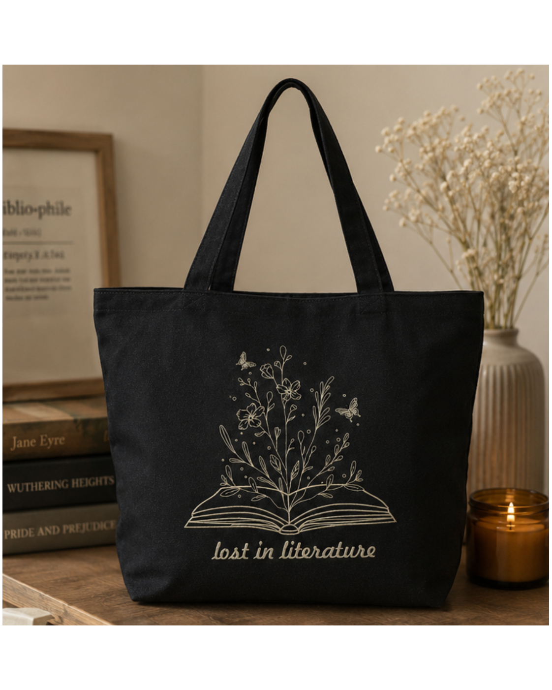 Lost in Literature Tote