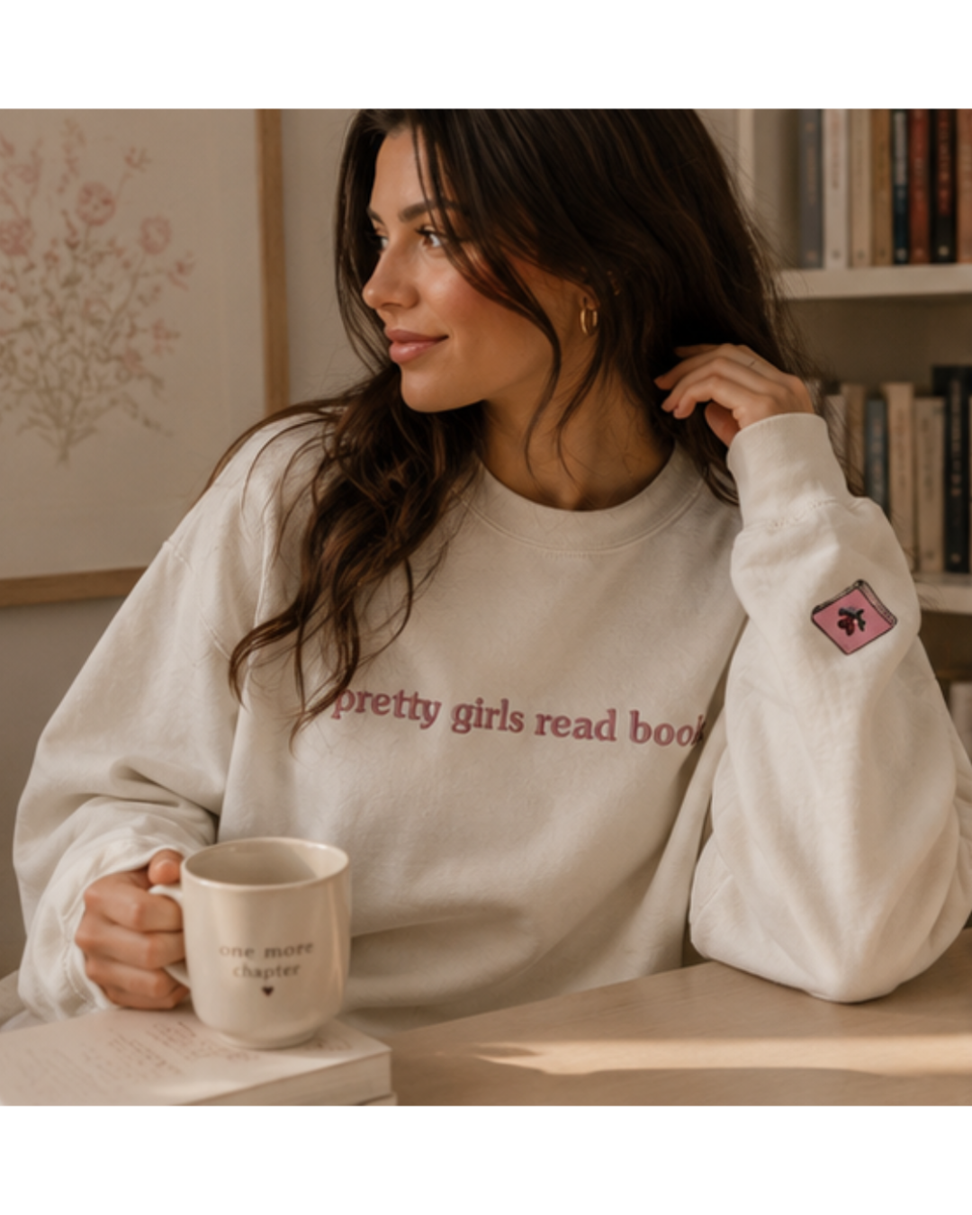 Pretty Girls Read Sweatshirt