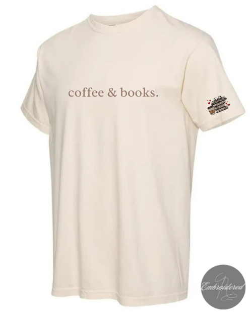 Coffee & Books. Tee