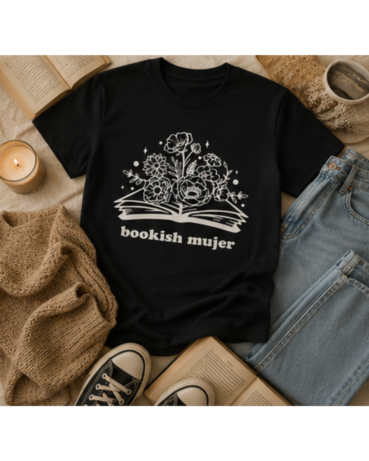 Bookish Mujer Tee