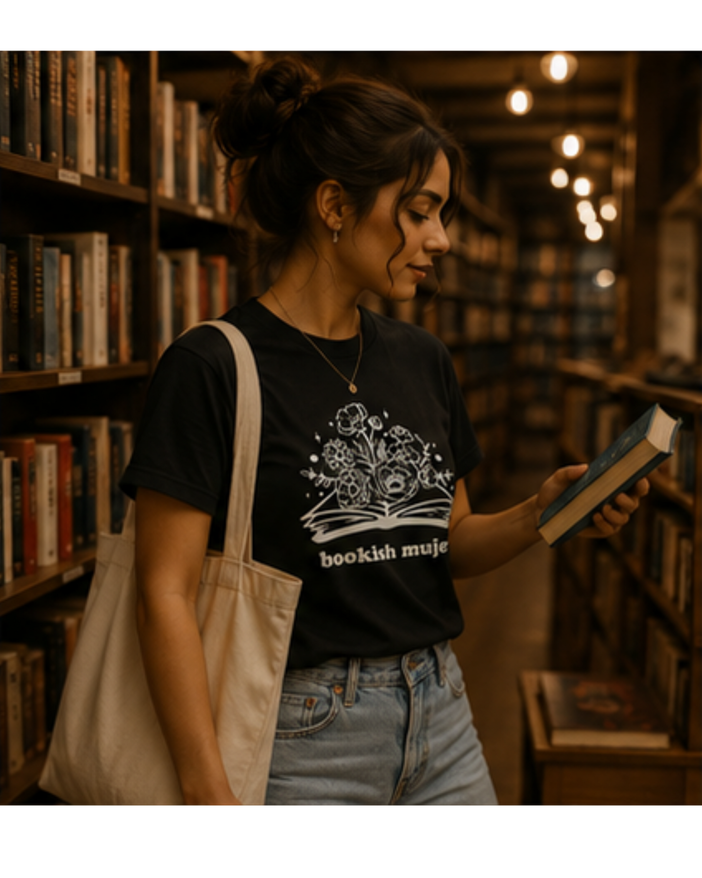 Bookish Mujer Tee