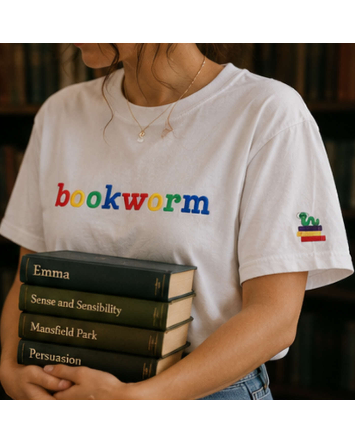 Bookworm Tee