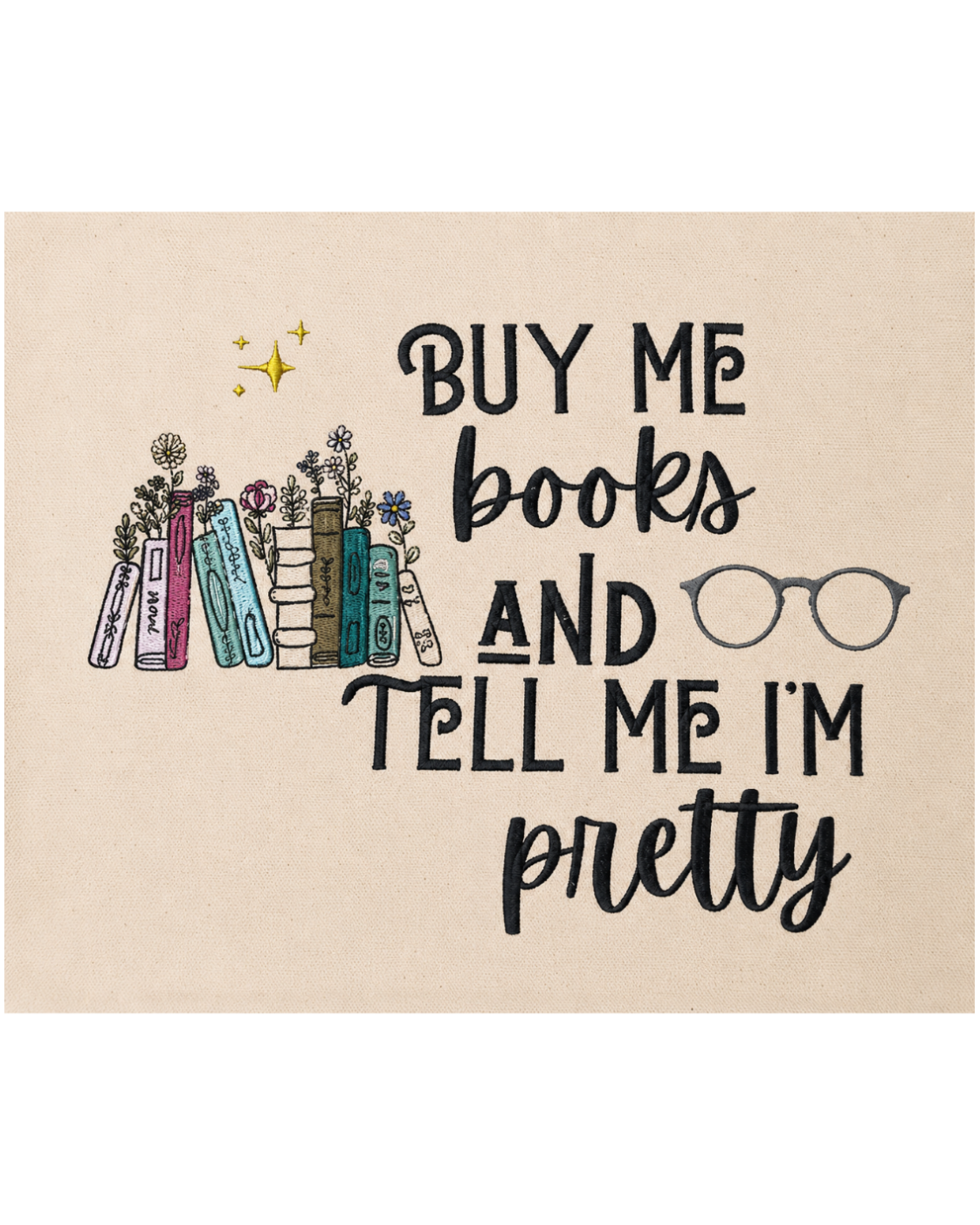 Buy Me Books Tote
