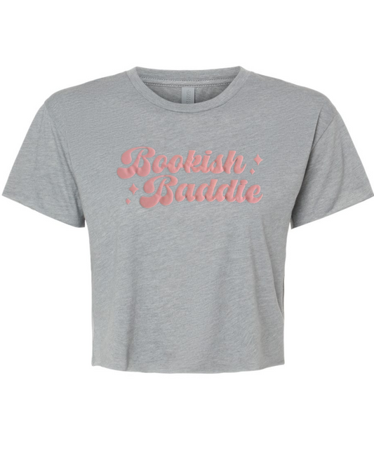 Bookish Baddie Crop Tee
