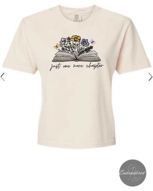 One More Chapter Crop Tee