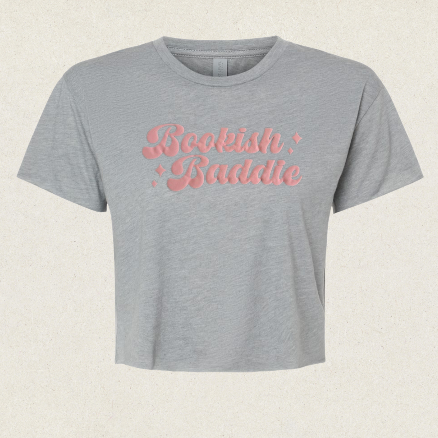 Bookish Baddie Crop Tee