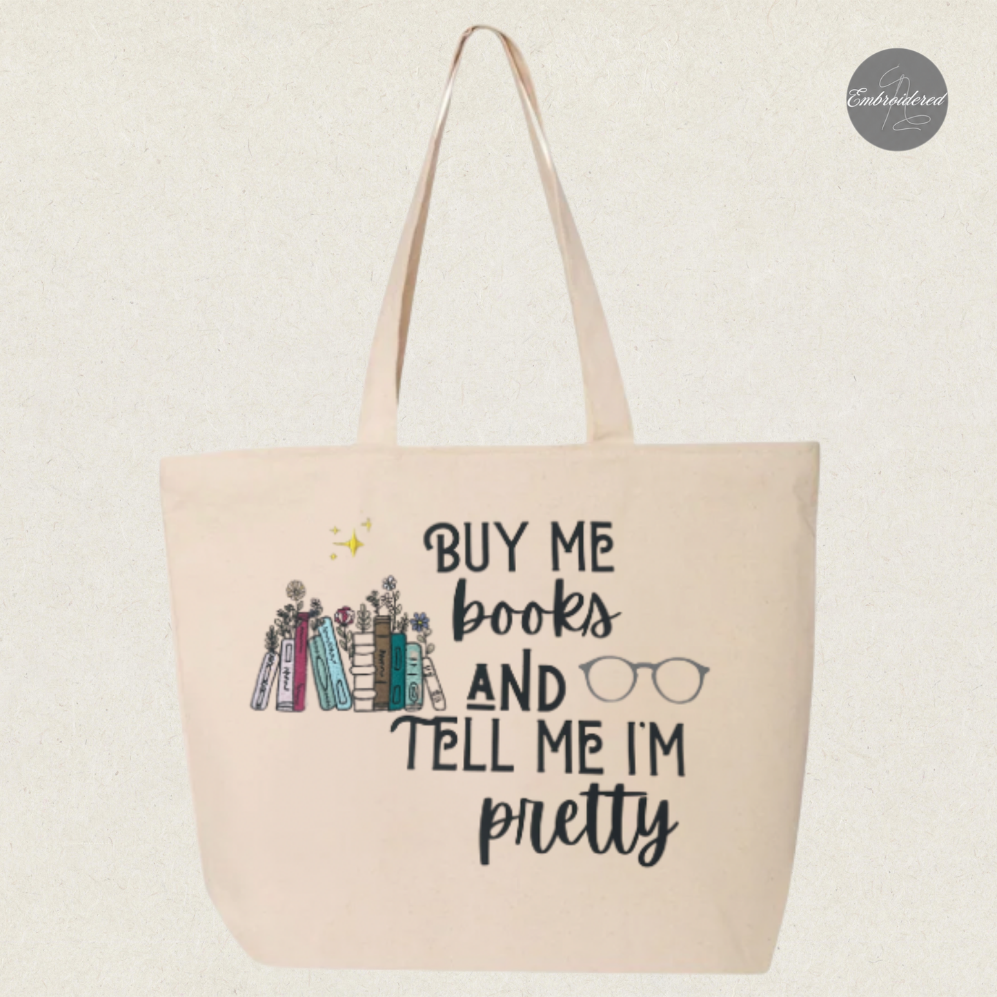 Buy Me Books Tote