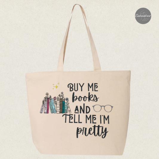 Buy Me Books Tote